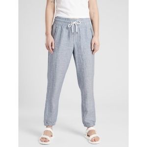 Athleta Cabo Linen Jogger Pants